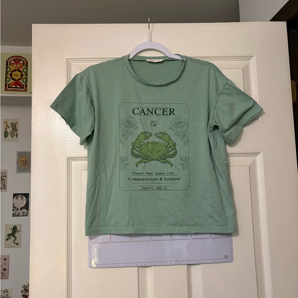 Zodiac Cancer Crab T-shirt